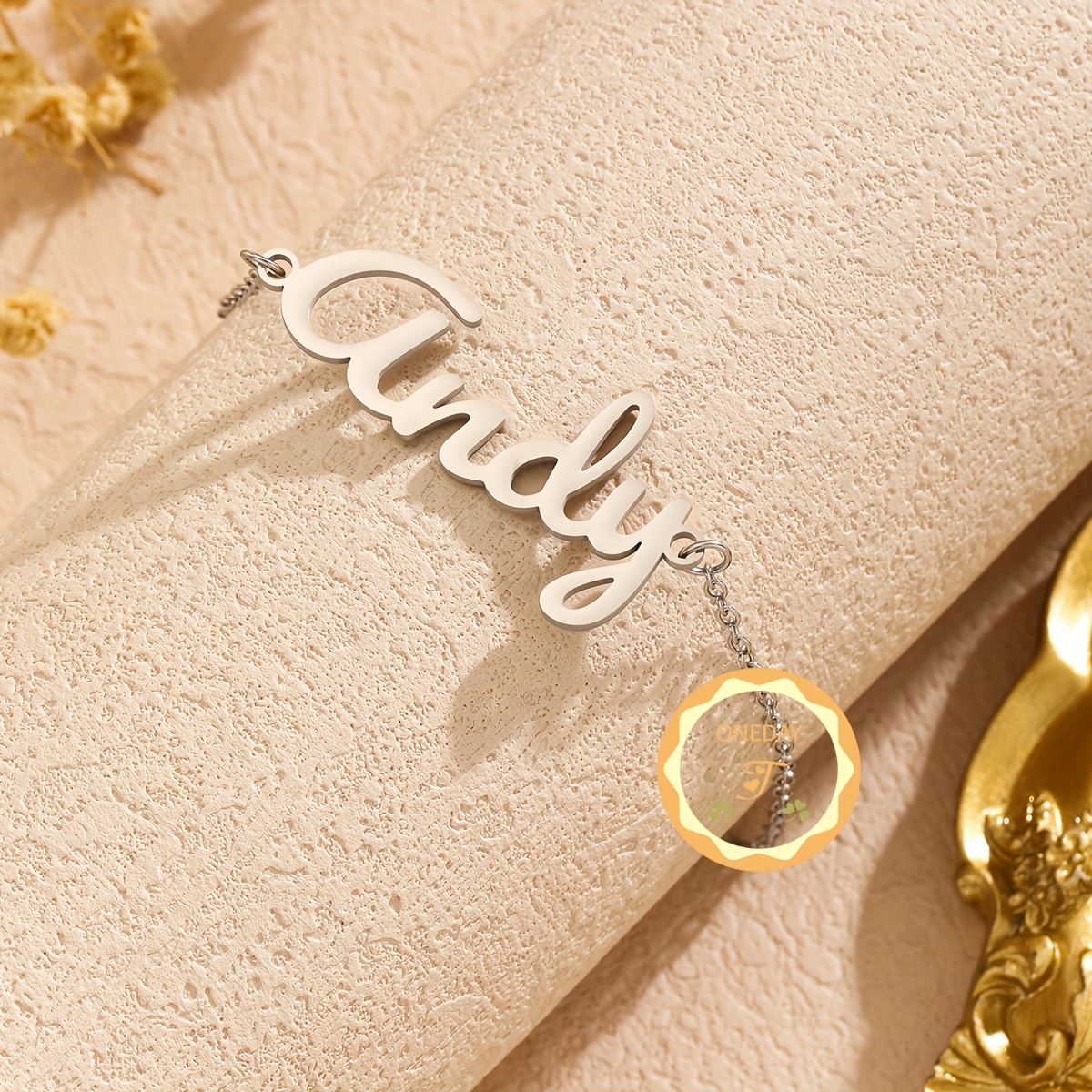 Personalized 304 Stainless Steel Bracelet, Custom Name Gift